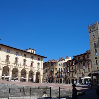 Piazza Grande in Arezzo